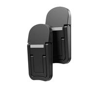 YIGZYCN Soporte para portátil de doble ranura invisible y ajustable, para una gestión eficiente del espacio de trabajo, elevación ergonómica del ordenador