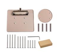 YIGZYCN Soporte para tarjetas de puntuación para carrito de golf, abrazadera de papel firme, accesorios de instalación rápida con soporte para lápices y abrazadera