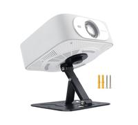 YIGZYCN Soporte plegable para proyector giratorio de 360 grados, brazo ajustable, herramienta ligera, menos montaje para uso en pared, escritorio, soporte de posicionamiento de proyector