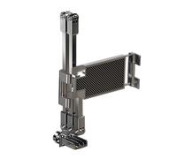 YIGZYCN Soporte plegable para tableta, ajustable, flexible, con rotación de 360 grados, para teléfono celular, soporte de metal con abrazadera