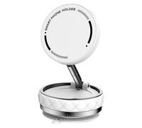 YIGZYCN Soporte plegable para teléfono de coche, rotación de 360 grados, ajustable con tecnología de doble succión para una fácil visualización