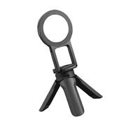 YIGZYCN Soporte plegable para teléfonos para configuraciones sencillas con adaptador de zapata fría para fotógrafos que buscan flexibilidad, comodidad, soporte plegable para teléfono