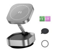 YIGZYCN Soporte seguro para teléfono para parabrisas de coche, succión al vacío, rotación de 360 grados, ángulos de visión ajustables, apto para viajes