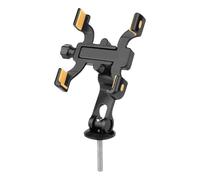 YIGZYCN Soporte universal para teléfono de bicicleta, aleación de aluminio, 4 garras, giratorio 360 grados, para viajeros y ciclistas