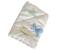 YIGZYCN Sweet Bows - Fundas para pasaportes, estilo coreano, fundas para pasaportes, tarjetas de visita, tarjetas de crédito, White