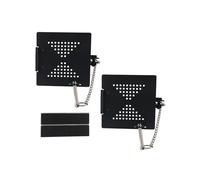 YIGZYCN Tapa cuadrada resistente a la intemperie, solución de almacenamiento segura para mangueras de alcantarillado, equipo de camping, cubierta de metal resistente a los rayos UV, tapas de extremo