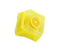 YIGZYCN Tecla mecánica de eje cruzado compatible con LED, diseño de gelatina, varias teclas de resina de frutas, 1 tecla de resina