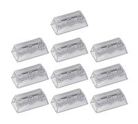 YIGZYCN Teclas translúcidas con diseño original de altura, se ajustan perfectamente a teclados mecánicos de superficies lisas, 10 teclas transparentes de 1U