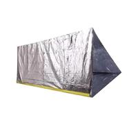 YIGZYCN Tienda de campaña de película de aluminio para acampar al aire libre para una conservación eficaz del calor corporal en condiciones frías para supervivencia y senderismo