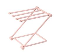 YIGZYCN Trend - Estante de exhibición plegable multifuncional para almacenamiento de lazos para el pelo, estante vertical de almacenamiento de escritorio para toallas