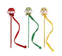 YIGZYCN Varita de juego para actividades activas de mascotas y serpientes de dibujos animados para gatitos de interior, ejercicio para gatos felinos