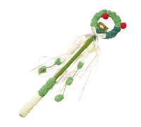 YIGZYCN Varita de juguete con temática navideña para gatitos, juego interactivo y varita de juego de fitness para actividad activa de mascotas y vinculación