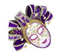 YIGZYCN Venecianos comedia de mascarada, bufones de máscaras, fiesta de cosplay, exquisitas decoraciones de pared para Halloween