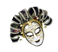 YIGZYCN Venecianos comedia de mascarada, bufones de máscaras, fiesta de cosplay, exquisitas decoraciones de pared para Halloween