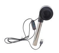 YIGZYCN Ventilador alimentado por USB de 5 velocidades ajustables con conducto de 14,5 cm para encendido de barbacoa y refrigeración de parrilla, herramienta de ventilación portátil de 5 V, soplador