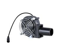 YIGZYCN Ventilador de barbacoa de alta velocidad de 4800 rpm, 58 dB, 12 V, 5,5 x 2,1 mm, para una refrigeración eficiente en proyectos de bricolaje y actividades al aire libre, ventilador de