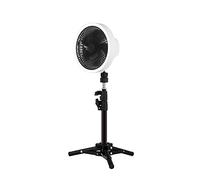 YIGZYCN Ventilador de camping de 10000 mAh con trípode retráctil, ventilador de techo portátil con iluminación LED, ventilador eléctrico recargable por USB, ventilador de escritorio, pequeño