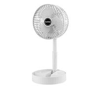 YIGZYCN Ventilador de escritorio portátil silencioso de 3 velocidades, alimentado por USB, ventilador de mesa plegable para el hogar, escritorio, dormitorio, oficina al aire libre, viajes