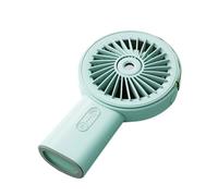 YIGZYCN Ventilador de mano de 4000 mAh, recargable, pequeño, para viajes, maquillaje, oficina, camping, refrigeración por agua al aire libre