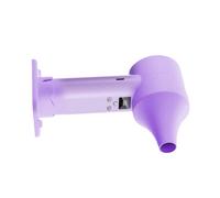 YIGZYCN Ventilador de mano pequeño recargable de tamaño de bolsillo para refrigeración con pantalla digital de velocidad continua de 1 a 100 grados, soplador de aire, ventilador de bolsillo de viaje