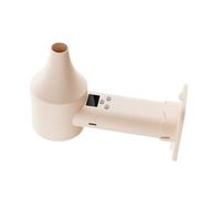 YIGZYCN Ventilador de mano pequeño recargable de tamaño de bolsillo para refrigeración con pantalla digital de velocidad continua de 1 a 100 grados, soplador de aire, ventilador de bolsillo de viaje