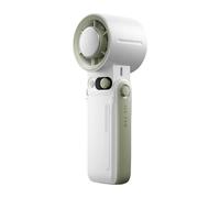 YIGZYCN Ventilador de mano silencioso de 6000 mAh, potente ventilador silencioso, textura de ventilador portátil, adecuado para dormitorio, oficina y escuela, ventilador de mano ajustable