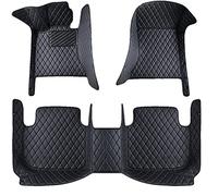 YIHANBRI Coche Cuero Personalizadas Alfombrillas, para KIA Niro 2017-2022 2023 2024 Impermeables Alfombrillas Asiento Trasero Delantero Accesorios