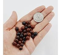 YIHANSS 10pcs 0.26 ''-. 33 '' Natural Crystal Ball Divination Sphere Ornament for Fengshui, Scrying, Decoration, Buddha Beads Good Luck Amulet Gift Crystal