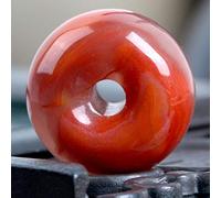 YIHANSS Armonía Hebilla Encanto Accesorios Colgantes Crystal Feng Shui Agates Chakra Auspicioso Joyas de Bricolaje Hacer un Collar de Pulsera de fabricación atrayendo Buena Riqueza Cinnabar