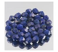 YIHANSS Cristal Natural Lazuli Lazuli Blue Stone Sppers Spacer Cuentas para Joyas Que fabrican Collar de Pulsera de Bricolaje 15 "6/8/10 mm Decoración del hogar al por Mayor (Tamaño: 6 mm 60-63pcs)