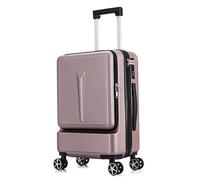 YIHANSS Empresas de Viaje por Equipaje de Viaje con Maletas con Ruedas Antes de Comenzar a diseñar una Maleta de luz de Equipaje de Gran Capacidad (Color: A, tamaño: 24 Pulgadas)