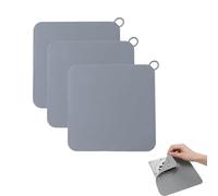YIHAOH 3 Piezas Tapa Desague Ducha de Suelo, Valvula Antiolores Ducha Cuadradas a Prueba de Olores, 20 X 20 Cm Tapon Ducha Olores, Aptas para Cocinas, Aseos Y Baños