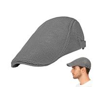 YIHAOH Boinas Hombre Verano, Gorra de Verano Hombre Transpirable, Sombrero de Boina para Hombres Y Mujer, Talla Ajustable 55-60cm, para Outdoor Senderismo, Pesca, Running, Ciclismo