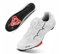 YIHOODA Zapatillas de ciclismo para hombre y mujer, compatibles con SPD | Zapatos de ciclismo de carretera para hombre, compatibles con Look Delta & Keo, pedales de clic, zapatillas ligeras para