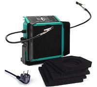 YIHUA 948DQ-I Ventilador extractor de humos de soldadura Extractor de humo de soldadura Ángulo inclinable con manos amigas 6 filtros de ventilador adicionales para soldar quema de madera y más