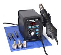 YIHUA 959DDigital estación de retrabajo de aire caliente, alta potencia con 3 recuerdos, eficiencia de flujo de aire, pantalla de °FC, temperatura estable precisa. (250 °F ~ 120 °F) y