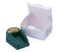 YIHUA S200 Verde Soporte para alambre de soldadura de silicona resistente al calor con limpiador de lana de latón, 6 ranuras y bandeja de almacenamiento, diámetro de alambre compatible 0.034-10mm²