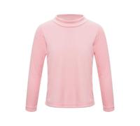 Yihuimin Camiseta interior térmica de cuello alto para niño y niña, ropa interior cálida, otoño, invierno, años, Rosa., 122-128