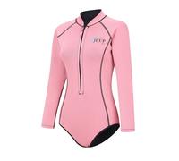 Yihuimin Traje de neopreno para mujer Mm Body Traje de baño Shorty Traje de Buceo Surf Natación Snorkel Rosa M