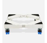 YiHYSj Base con 4 Ruedas con Bloqueo Base Ajustable para Lavadora 47-70cm Plataforma con Ruedas para Nevera Electrodomésticos Lavadora Secadora Congelador Frigorífico (4 Ruedas)