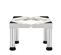 YiHYSj Base para Lavadora Base con 4 Pies de Acero Inoxidable Soporte para Secadora Base Ajustable Multifuncional 47-70cm para Lavadora Refrigerador Secadora Lavavajillas (Altura:39-40cm)