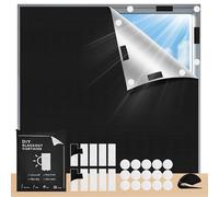 Yiichiy Estores Opacos sin Taladrar, Tela Oscurecedora para Cortinas Opacas Tela Opaca, Persiana Térmica para Caravana Protección Solar, para Ventanas Cortable (145An x 100Al cm)