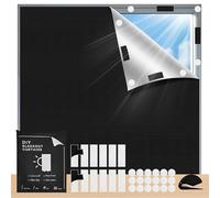 Yiichiy Estores Opacos sin Taladrar, Tela Oscurecedora para Cortinas Opacas Tela Opaca, Persiana Térmica para Caravana Protección Solar, para Ventanas Cortable (145An x 200Al cm)
