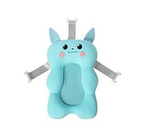 Yiida Almohadas para Baby Shower, Almohadas para Bebé, Lavabo Plegable para Baby Shower, Bañera Antideslizante para Bebés con Sensor Temperatura En Tiempo Real, Asiento Integrado Y Reposacabezas