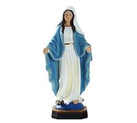 Yiida Estatua de Jesús para decoración del hogar, estatua religiosa de resina, 20,8 cm de poliresina de inmaculada concepción para decoración de mesa de escritorio de interior