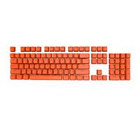 Yiifunglong 104pcs ABS Puddings Keycaps Set, Mecánico Keypad Taps, OEM Universal Backlight KeyCaps Reemplazo Teclado Mecánico Accesorio Naranja