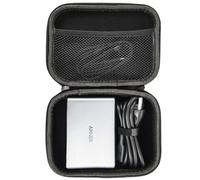 YIIWAY Estuche Duro Funda Case Compatible con Cargador USB C Anker Prime 200W / Prime 250W, Estación de Carga 6 Puertos, Funda Solo - Negro YC83002