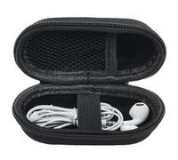 YIIWAY Funda Duro Estuche Case Compatible con beyerdynamic Auriculares In Ear con Cable, Funda Solo - Negro YC80142