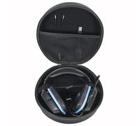 YIIWAY Funda Duro Estuche Case Compatible con beyerdynamic MMX 100 / MMX 150 / MMX 200 / MMX 300 / MMX 330 Pro Auriculares Gaming, Funda Solo - Negro YC80042