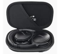 YIIWAY Funda Duro Estuche Case Compatible con Bose QuietComfort SC/QuietComfort Ultra II/QuietComfort/QuietComfort 45 / QuietComfort 35 II Auriculares Inalámbricos, Funda Solo - Negro YC80107